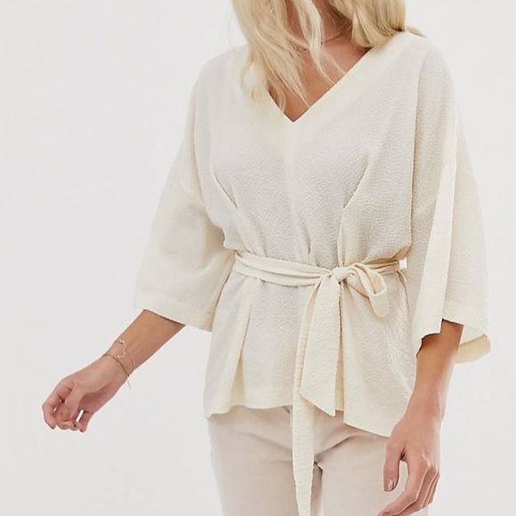 NWT Anthropologie Asymmetrical Blouse - Picture 1 of 15